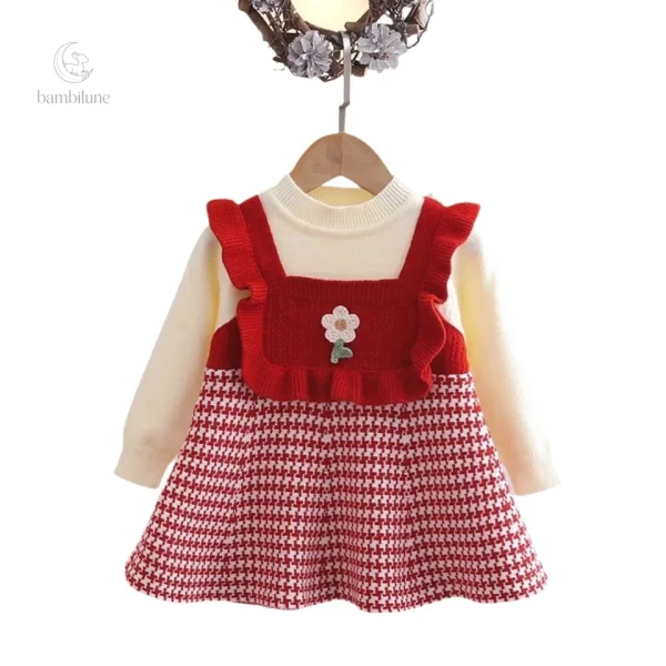 Robe à manches longues Mini Fashion pour enfants