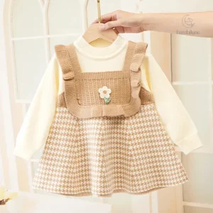 Robe tendance automne pour petites filles
