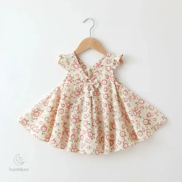 Vêtements printemps-été : robe joyeuse pour enfants