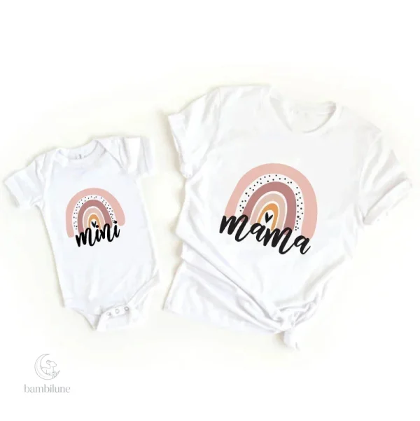 Chemise élégante pour maman - Vêtements enfants assortis