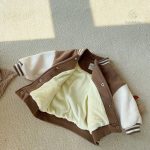 Veste d'automne confortable en velours côtelé pour enfants