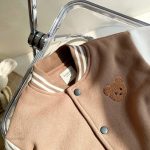 Manteau d'hiver pour garçon, style baseball, velours doux