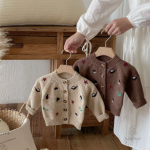 Mini pull chaud et fin pour enfants, idéal pour l'automne