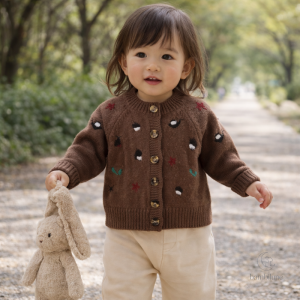 Pull enfant en matière chaude, parfait pour le froid