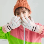 Gants chauds pour les activités d'hiver des enfants