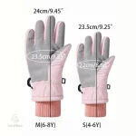 Gants d'hiver pour enfants, idéal pour le ski