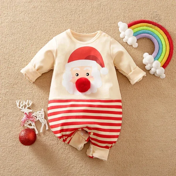 Mode infantile de Noël, style tendance et joyeux