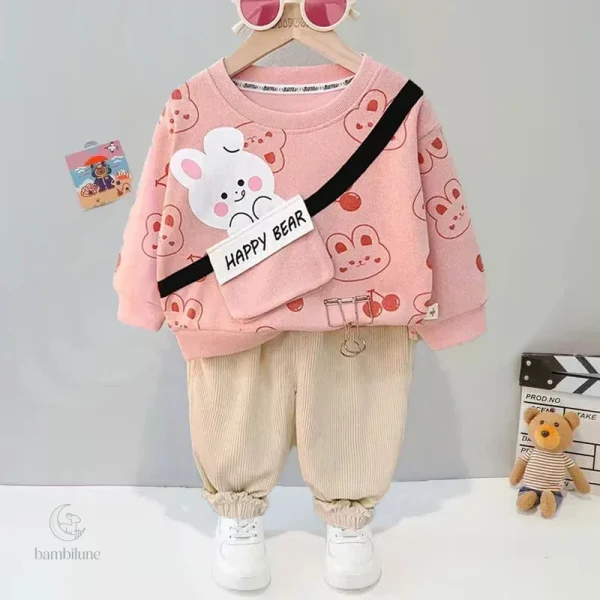 Tenue d'hiver pour filles, praticité et confort réunis