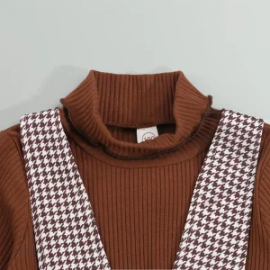 Vêtements d'automne : robes stylées pour enfants