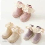 Mini Fashion - Chaussons pour bébés en tissu doux