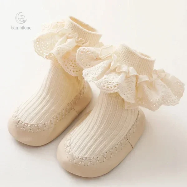 Chaussons mignons et sûrs pour bébés - Mini Fashion