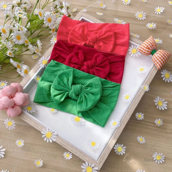 Accessoire mode pour enfants : bandeaux à nœud