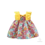 Robe Mini Fashion™ avec motif fleuri pour petites filles