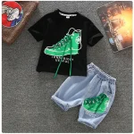 Vêtements d'été pour enfants, look décontracté