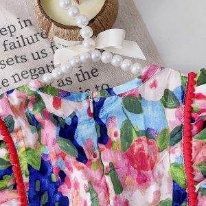 Vêtement d'été pour fille, style décontracté et coloré