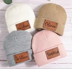 Mini bonnet personnalisable pour enfants, style police