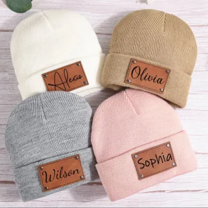 Mini bonnet personnalisable pour enfants, style police
