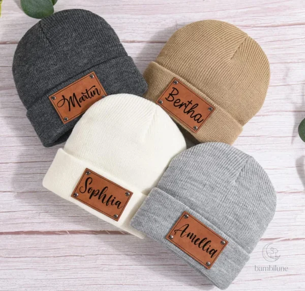 Mode hiver : bonnet enfant à personnaliser