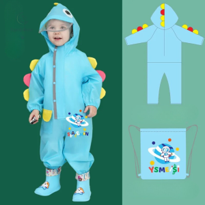 Poncho enfant, idéal pour les jours pluvieux, facile à porter