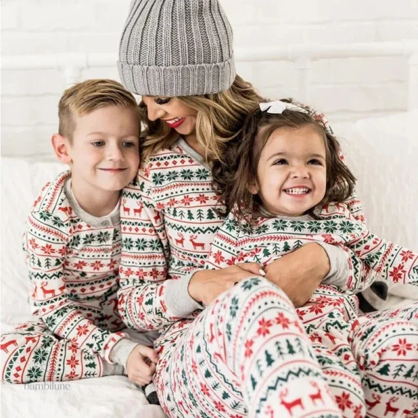 Pyjamas de Noël pour enfants, confort et style festif