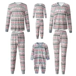 Mode familiale : pyjamas de Noël pour enfants et adultes