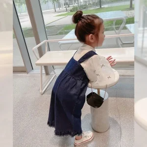 Salopette fille Mini Fashion™ idéale pour l'été