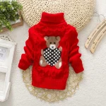 Vêtements d'automne pour enfants avec motif ours