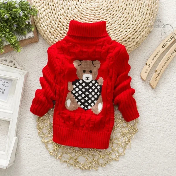 Vêtements d'automne pour enfants avec motif ours