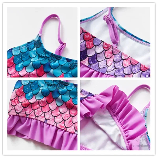 Mode enfant - Ensemble de bikini pratique et stylé