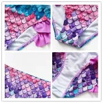 Bikini tendance pour enfants avec tissu à séchage rapide