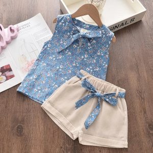 Mini Fashion - Ensemble Fille Fleurie Rayonnante