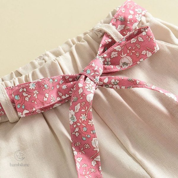Outfit printanier pour petite fille, look frais