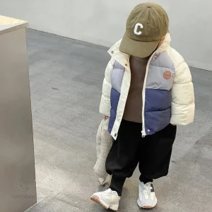Veste d'hiver enfants, style Mini Fashion, confort respirant