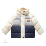 Manteau chaud pour enfants, design tendance, hiver 2023