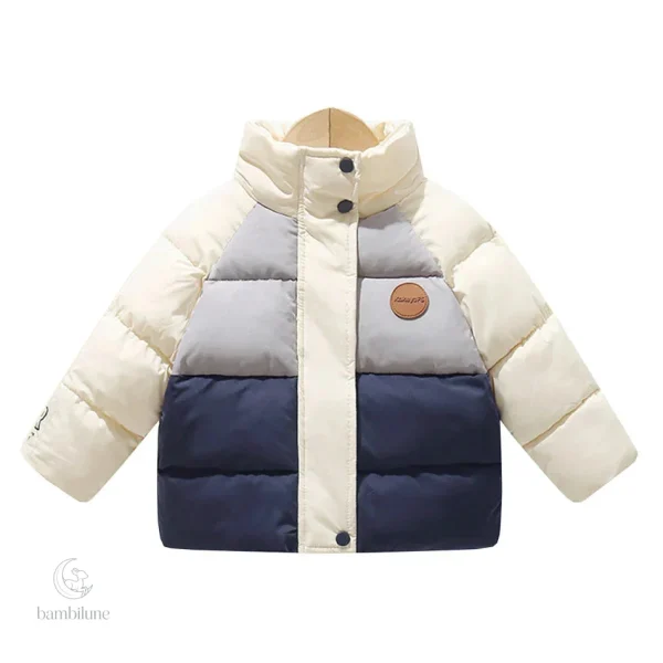 Manteau chaud pour enfants, design tendance, hiver 2023