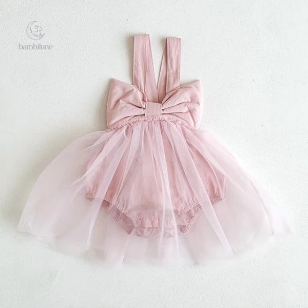 Vêtement pour enfants, robe barboteuse douce et pratique
