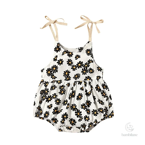 Robe romper en tissu doux pour enfants