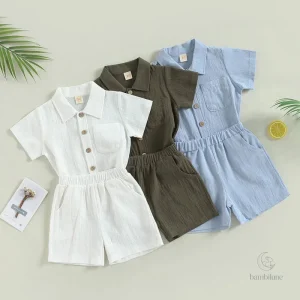 Mini Fashion – Ensemble pour bébé en coton élégant