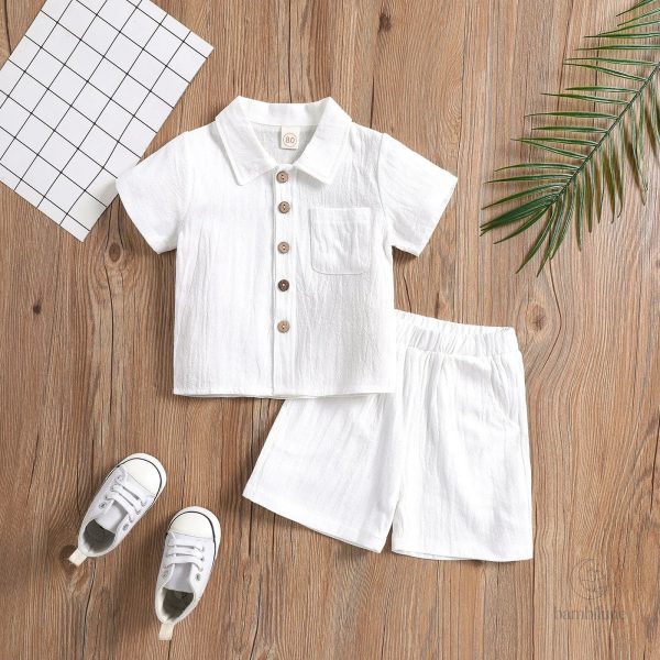 Vêtement robuste pour bébé en coton doux et confortable