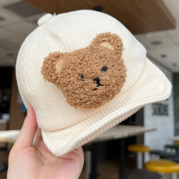Casquette pour enfant Ourson, parfaite pour toutes les saisons