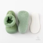 Chaussettes colorées pour tout-petits avec grip