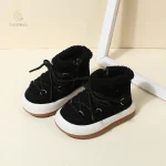 Bottes d'hiver pour enfants avec semelles adhérentes