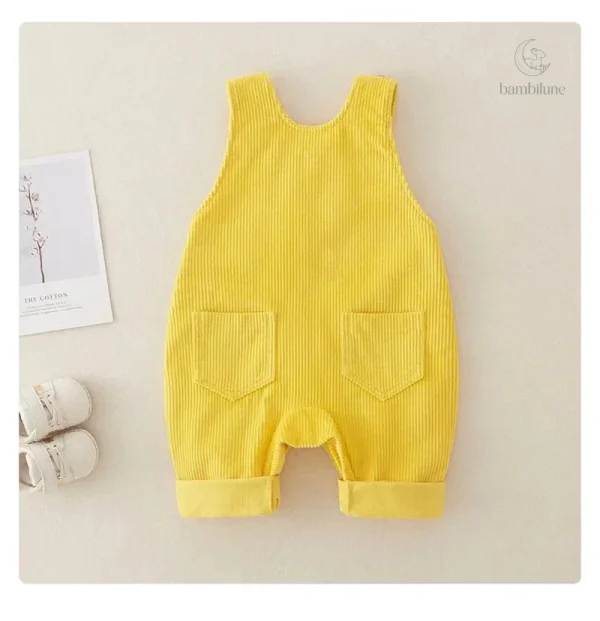 Vêtement estival pour enfants, combinaison légère et chic