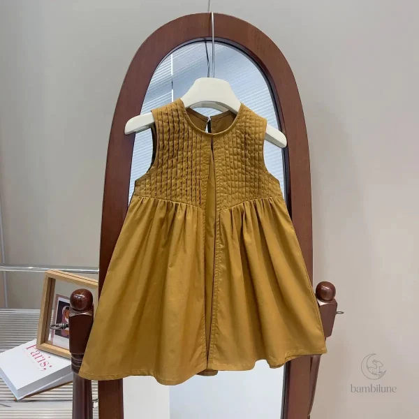 Mini robe stylée pour fille, élégante et tendance
