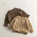 Mini pull tricoté pour enfant, super confortable
