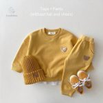 Survêtement pour enfants avec design ourson amusant
