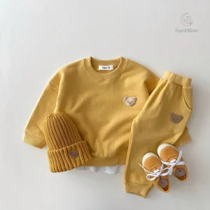 Outfit enfant style ourson, doux et confortable