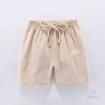 Vêtements été - Short agréable en coton et lin