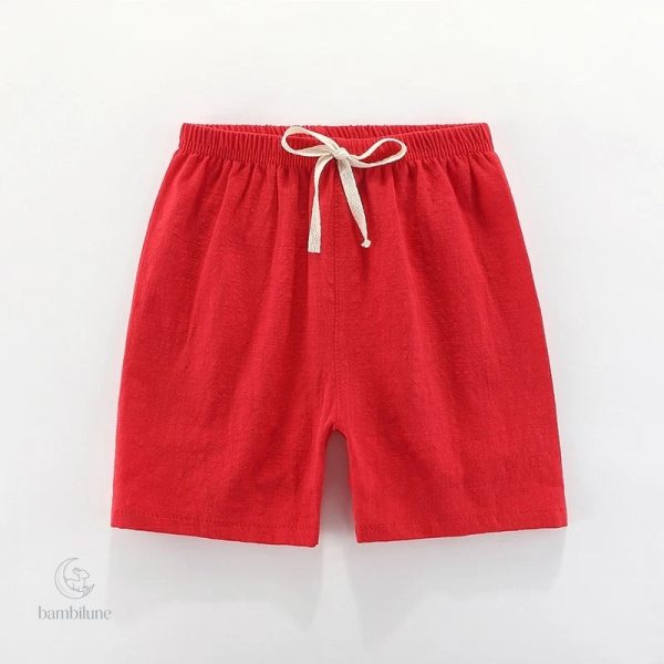 Vêtements pour enfants - Short à la mode en tissu respirant