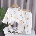 Ensemble de robes en lin léger pour enfants